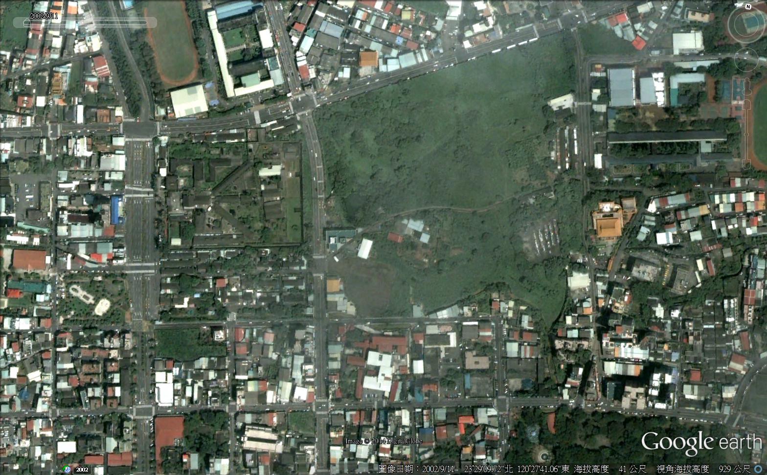 2002年新生路嘉義舊監獄後方農場。（圖4-1）