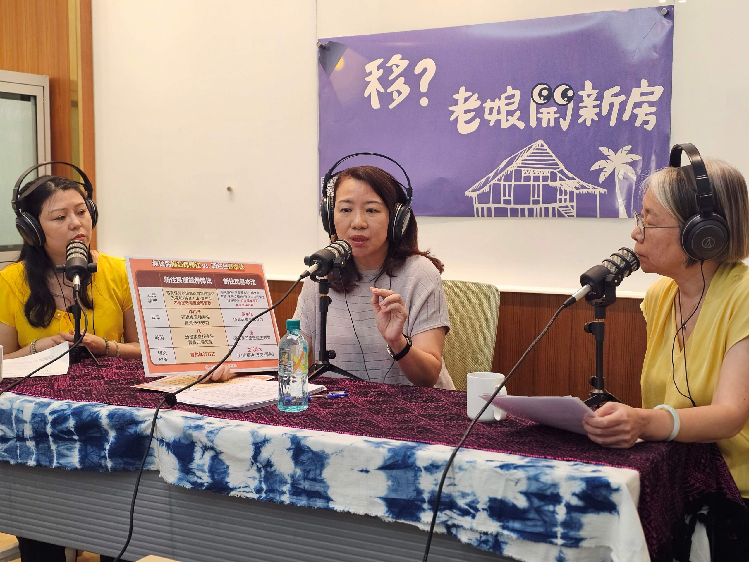 新聞稿】新住民專法立法在即「移?老娘開新房」podcast 邀請跨黨派立委說分明| 公民行動影音紀錄資料庫